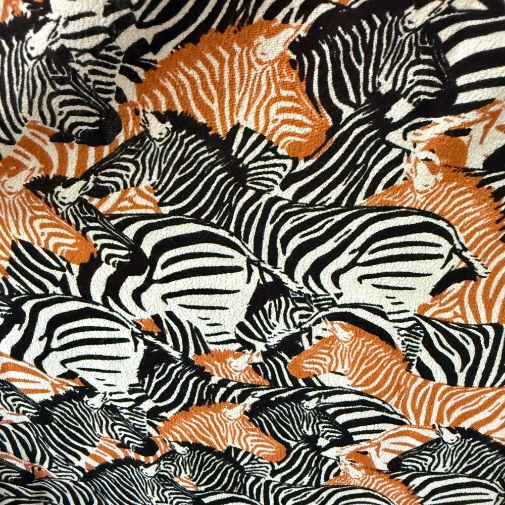 ANTHROPOLOGIE PORRIDGE ZEBRA SKIRT L - Picture 5 of 10
